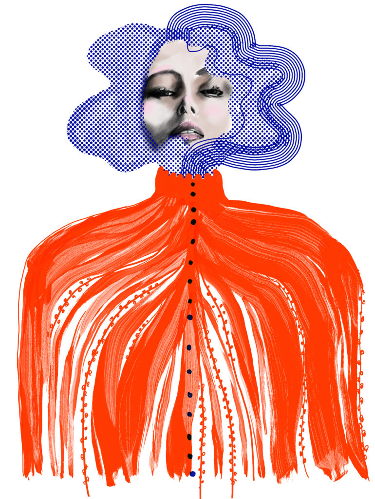 Ewa Paulska ilustracja mody